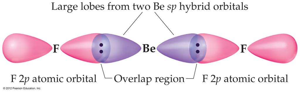 Hybrid Orbitals These two degenerate orbitals would align themselves 180 from each