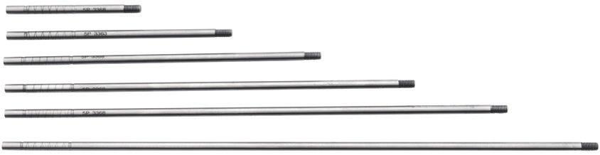 element): 3 μm Measuring rods with hardened steel tips Non-rotating spindle RS232 data output 0,5 3