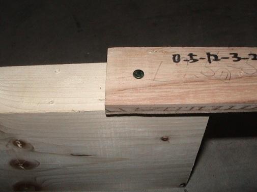 In view of this situation, shaking table tests of the timber-plywood joints fastened with nail under forced harmonic or random vibrations are conducted in this study so as to observe the basic