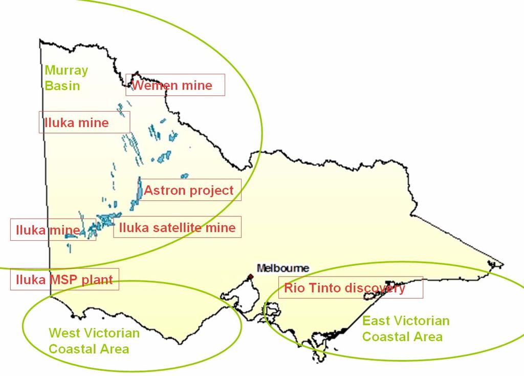 Mineral Sands opportunities World class province Established industry Large,