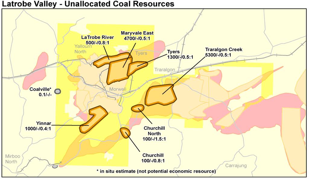 Brown coal - opportunities Up