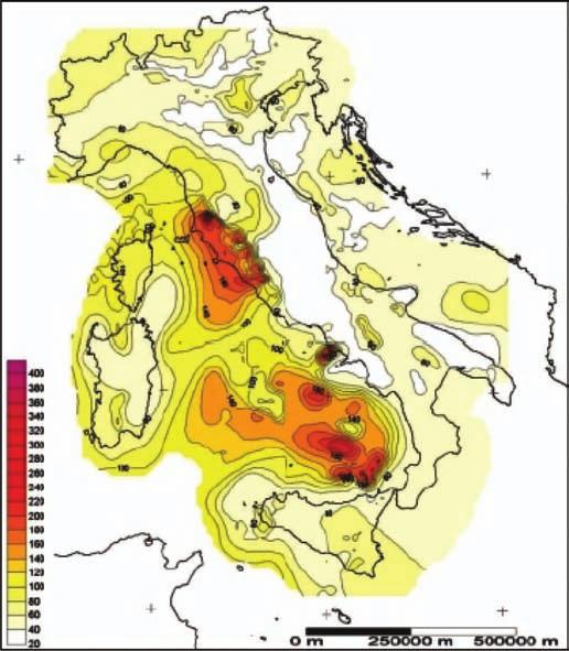 In Italy, the geothermal source is concentrated mainly on Tyrrhenian Coast (as shown in figure below).