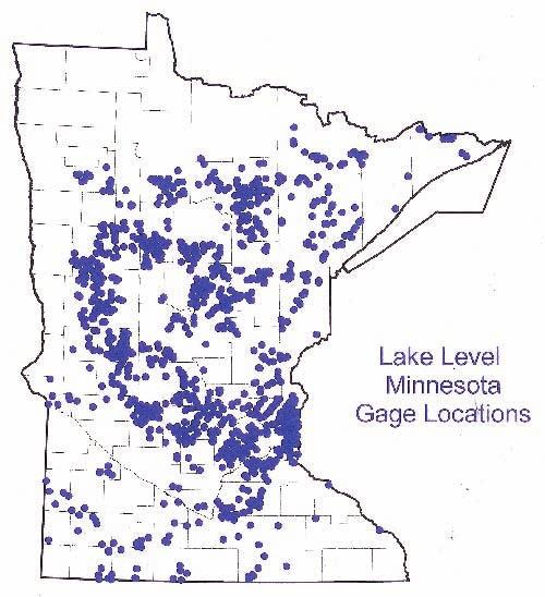 A network of about 1000 lake gages is currently managed (Figure 1).