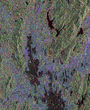 Figure 3: RADARSAT-2 Image of Taishan Site RapidEye: MDA Optical 4 scenes June to October 2013 Level 1B It is very difficult to acquire optical satellite imagery because the sky is almost always