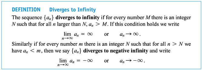 Figure 69: The definition of a sequence that diverges to infinity.