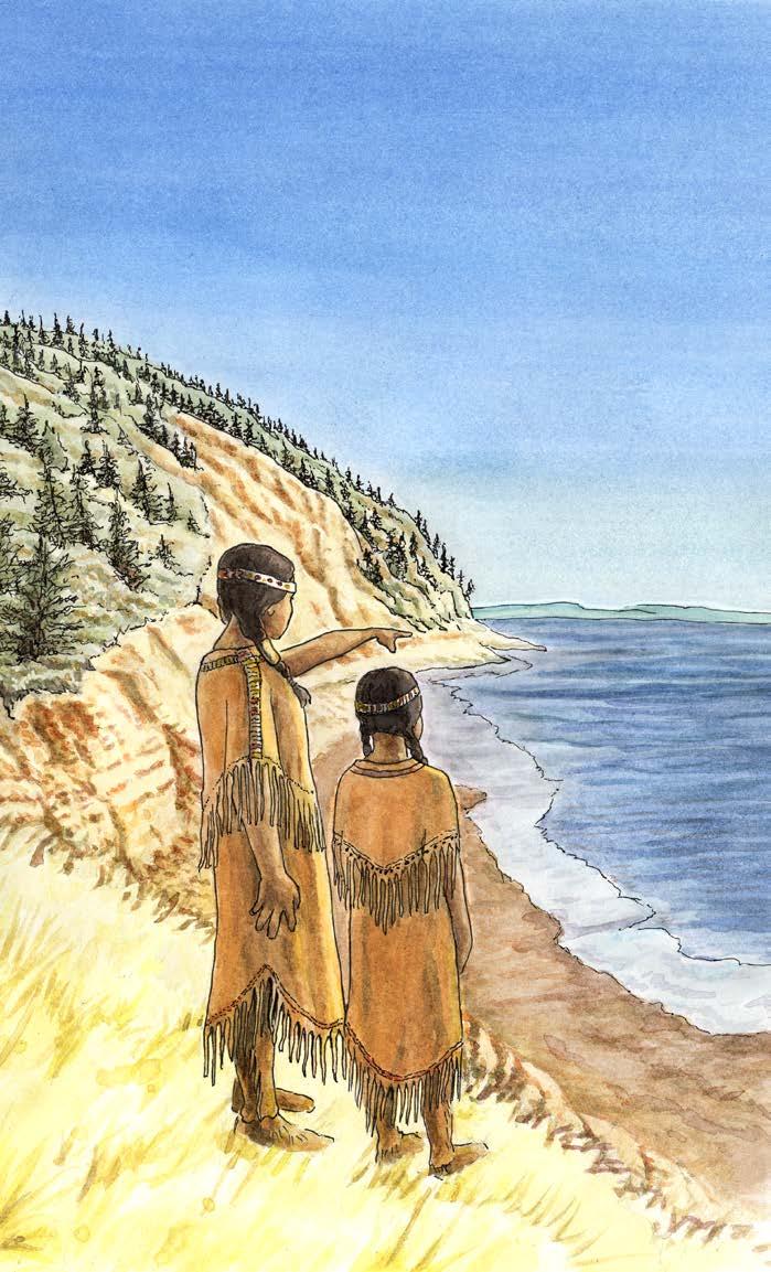 The Invisible Hunter based on a Native American folktale A great hunter and warrior lived by the water s edge with his sister.