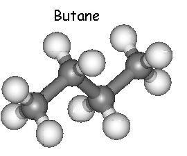 A sample of butane (C 4 H 10