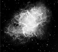 Crab Nebula (known to be supernova remnant)