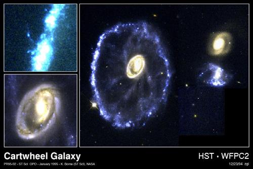mergers called galactic cannibalism Computer simulation of two galaxies colliding by John Dubinski and Lars Hernquist Starburst