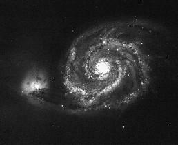 M51 spiral (and