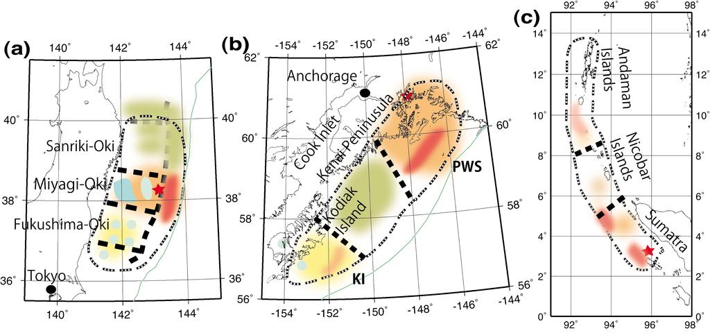 K. YOMOGIDA et al.: ALONG-DIP SEGMENTATION AND COMPARISON WITH OTHER EARTHQUAKES 699 Fig. 3.