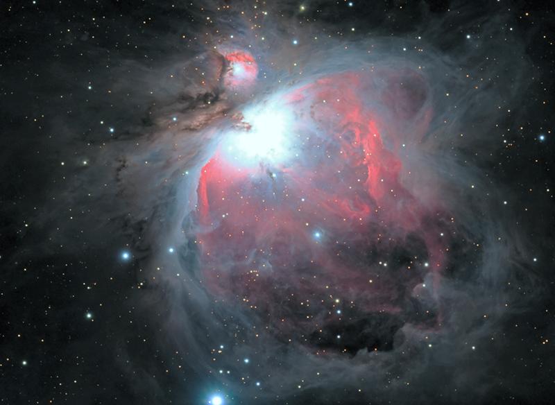 M42 The Orion Nebula M42, the Orion Nebula is a region of star formation about 1,300 light-years away the