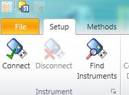 3. Instrument Connection and Software Installation and Use 3.1 Instrument connection 1. Connect the USB cable from the PC to the instrument. 2.