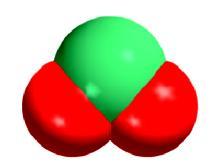 3.3 Molecular mass (molecular weight) Sum of atomic masses (in amu) in the molecule Ex: SO 2 1S 2O