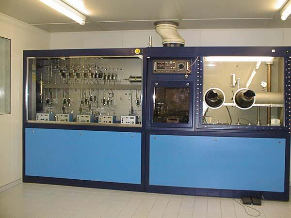 MOCVD Facility, horizontal reactor Gas handling