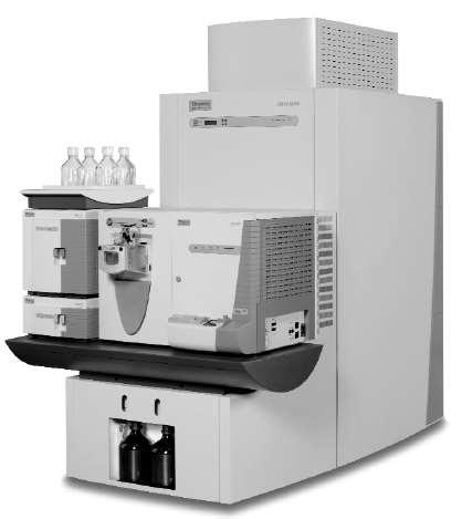 cell to obtain a powerful mass spectrometer (LTQ-FT Ultra from Thermo