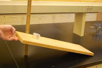 ؼشفخ ا ض ٠ ذ ػ االحزىبن رأص ١ شار ب ٠ ى ه إعشاء ا زغشثخ ا ٢ ر ١ خ وش اط Activity Put an object on any ramp ( e.g. wooden beam) What do you think the forces acting on the object?