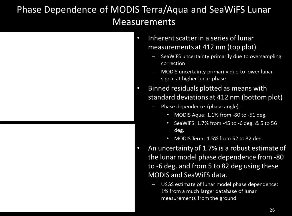 McClain, Cross calibration of SeaWiFS and MODIS