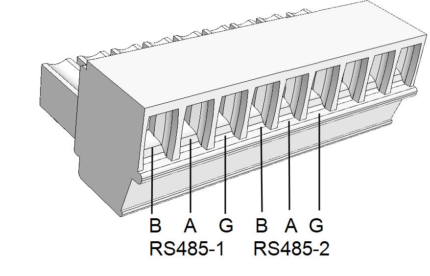 Lsen the screws f pins A and B f the RS485 prt, as shwn belw: Inverter: use the RS485-1 prt r RS485-E if an RS485 Expansin Kit is cnnected Figure 6: RS485 terminal blck 7.