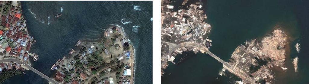 Satellite images of