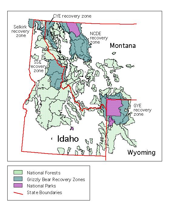 Study Area: Northern Rockies (regions of Idaho,