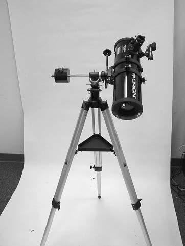 That will nullify the mount s polar alignment. Remember, once the mount is polar aligned, the telescope should be moved only on the R.A. and Dec. axes. To point the scope overhead, first loosen the R.