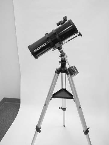 What if you need to aim the telescope directly north, but at an object that is nearer to the horizon than Polaris? You can t do it with the counterweight down as pictured in Figure 1a.