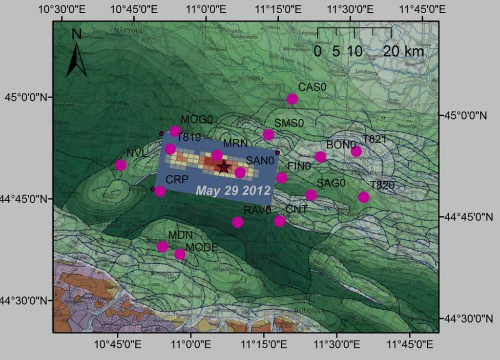 The Sigma Project: contributions of PoliMi 14 (3) Numerical simulations of earthquake