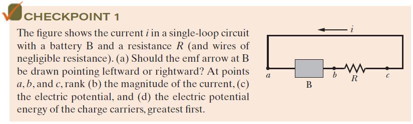 3. Calculating current in a Single-Loop Circuit 16 a)