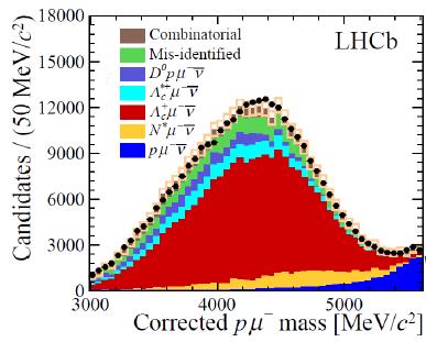 Unitarity Triangle : V ub V ub measurement thought impossible at LHC ~ V ub Nature Physics 10