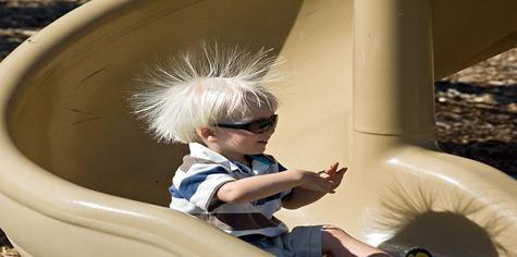 Electricity static electricity occurs when opposite charges attract