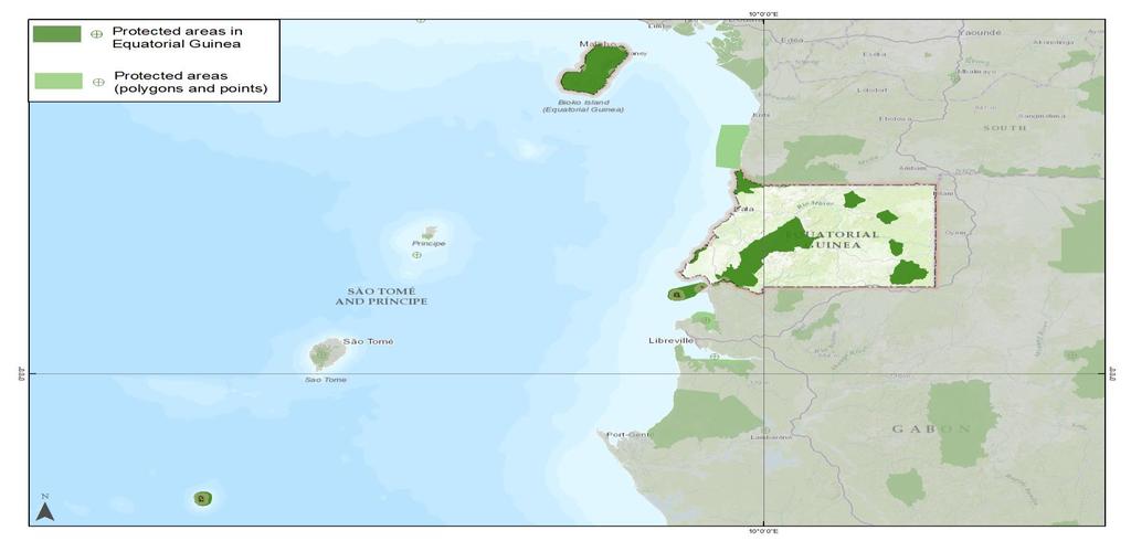 WDPA Data Status Report About this Report and the World Database on Protected Areas (WDPA) Map showing protected areas in the WDPA Equatorial Guinea January 2015 The WDPA is the most comprehensive