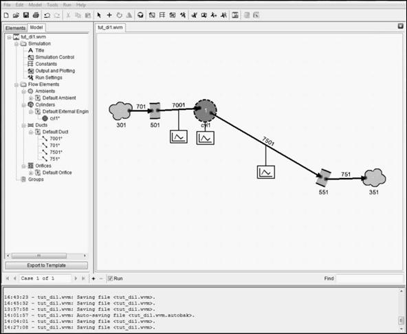 simulation software s native visualization tools.