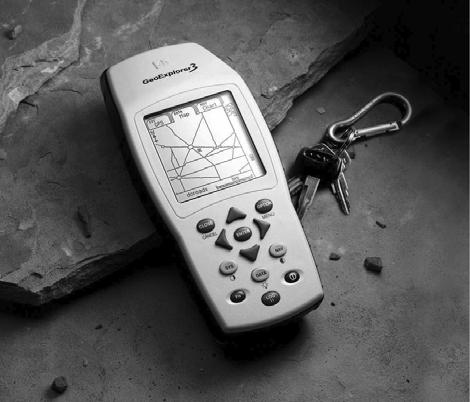 Figure 5.6 A portable GPS receiver. (Courtesy of Trimble.) Figure 5.