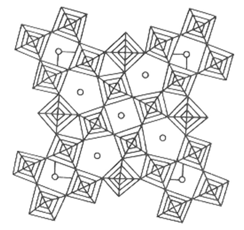Polymorphs of WO 3 Tetragonal Tungsten Bronzes (TTB) A x WO 3, A = Na, K, In, Ba, Pb Still chains of corner-sharing WO 6 octahedra along c-axis