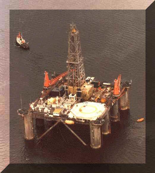 Oil Rigs Dynamically Positioned Semi-Submersible (4.5.2 & 4.3.