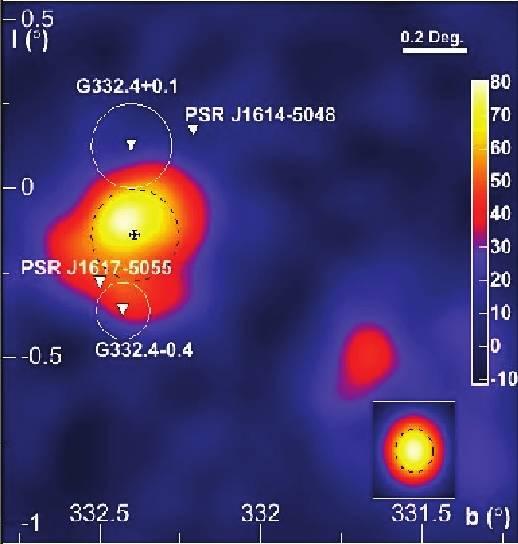 1182 CHANG, KONOPELKO, & CUI Vol. 682 Fig. 4. X-ray sources in the vicinity of HESS J1616 508. The TeV -ray image was adapted from Aharonian et al. (2006b).