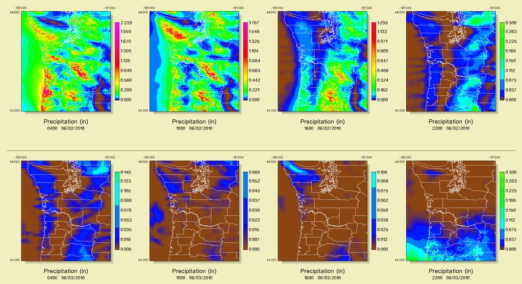 Quantitative Precipitation Forecasts (QPFs)