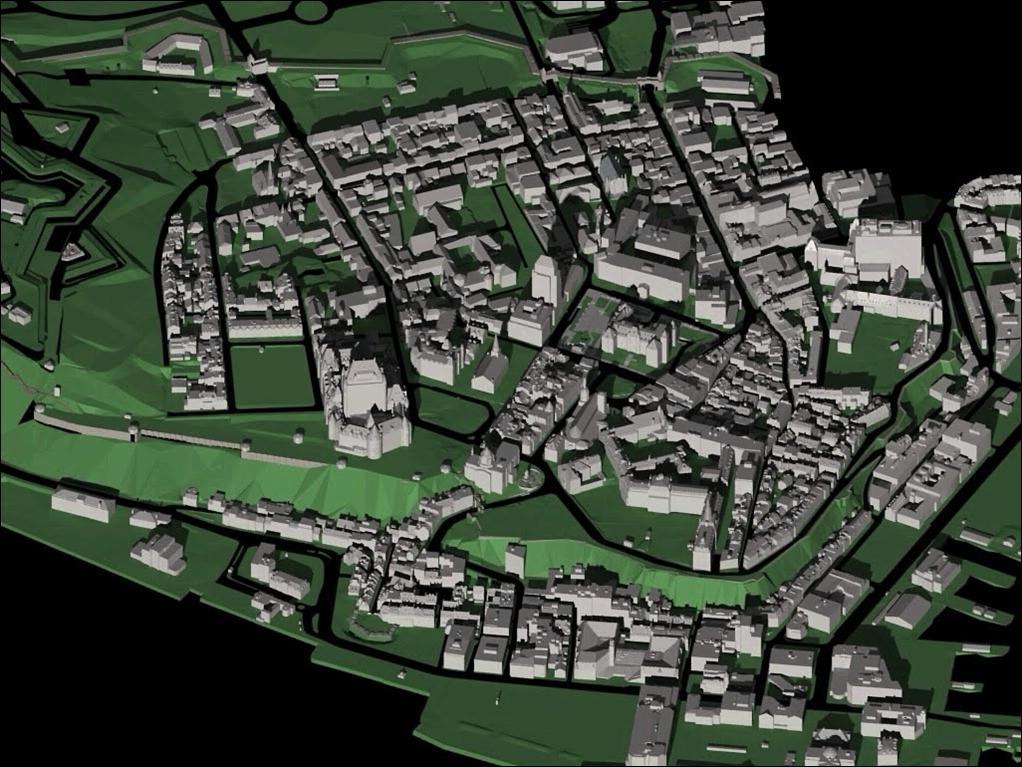 Bentley Systems 3D City Models Map, Geospatial