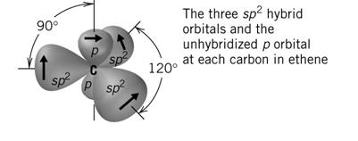 28 The sp 2 hybrid orbitals overlap to form