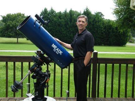 Roger Ivester: LVAS Member from North Carolina My 10-inch reflector at 57X revealed a small, compact