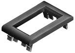 MOUNTIN FRAMES (CTINUED) Face Panel Mounting STANDOFF LENTH Flat frame devices may also be mounted to the face panel.
