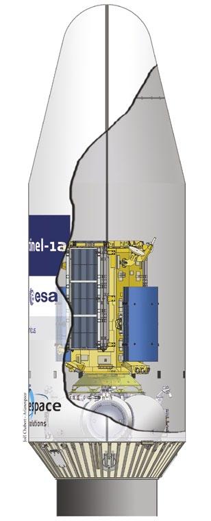 MISSION DESCRIPTION The seventh Soyuz launch from the Guiana Space Center will place the Sentinel-1A satellite into Sun-synchronous orbit at an altitude of about 693 km.