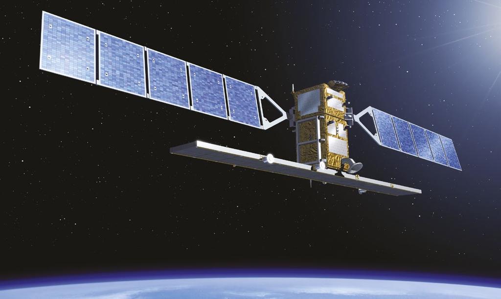 Sentinel-1A SATELLITE Customer Mission Manufacturer Orbit Instrument Dimensions Mass Design life Electrical power Stabilization ESA European Space Agency Earth observation satellite Thales Alenia