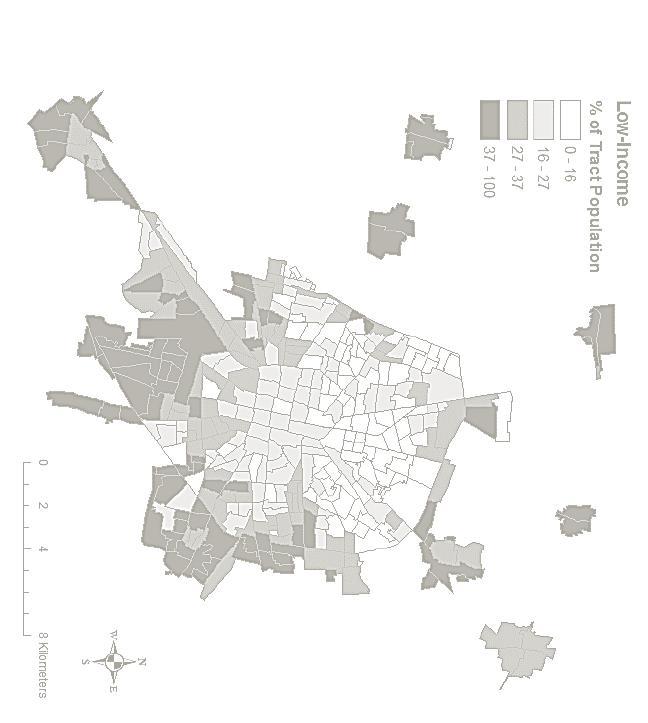 Spatial Patterns of Urban Poverty Matter Correlates of Poverty in Merida,