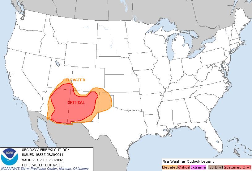 Critical Fire Weather