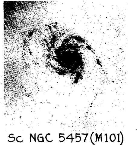 1.1. HISTORICAL BACKGROUND TO BLAZAR STUDIES Figure 1.1: Optical images with the Mt. Wilson 0 inch telescope from (Hubble 1926).
