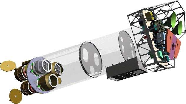 2.3. THE XMM-NEWTON OBSERVATORY Figure 2.4: A diagram of the XMM-Newton observatory.