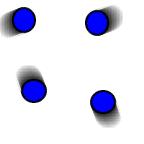 A force that tends to pull adjacent parts of a liquid's surface together, thereby decreasing surface area to the smallest possible size b.