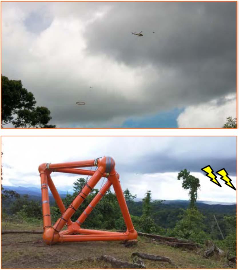 Cobre Panama ZTEM Survey Decision taken to fly EM in order to cover difficult terrain rapidly